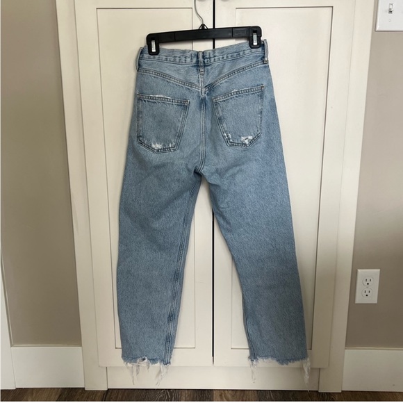 Agolde 90'S CROP MID RISE LOOSE FIT in NERVE SZ 24 - Picture 4 of 4